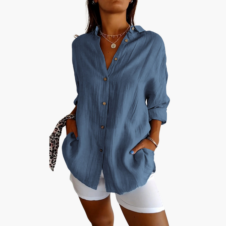 Sienna | Elegante Plisseebluse
