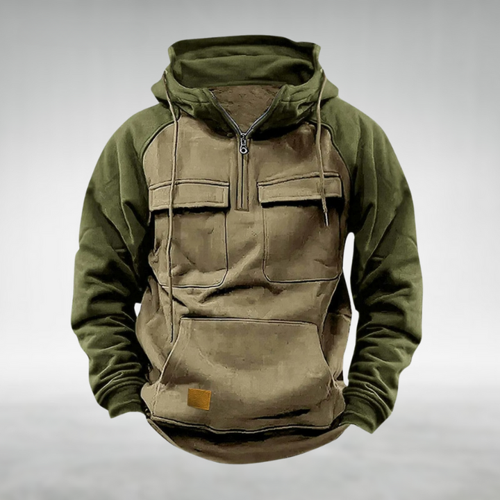 Wille – Multifunktionaler Hoodie mit Taschen