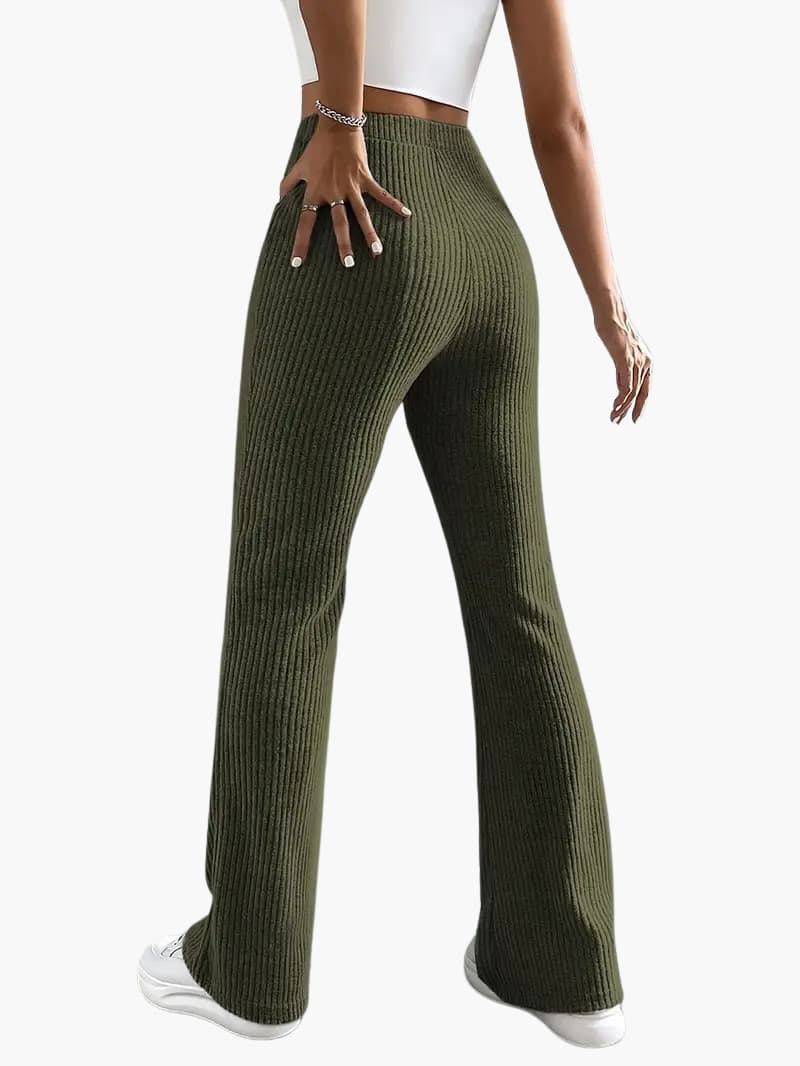 Jade | Lässige Hose mit hoher Taille