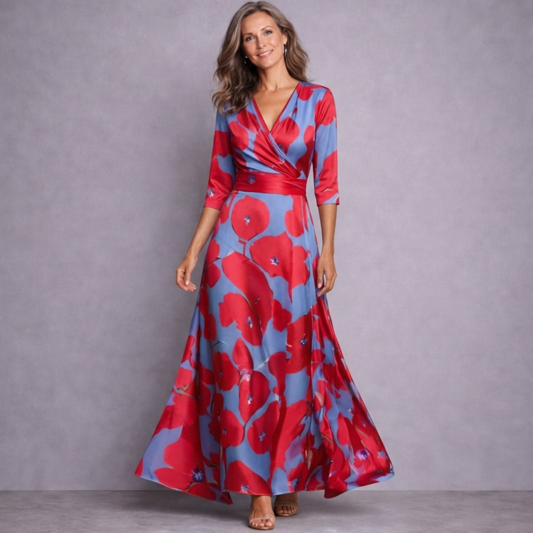 Marga – Elegantes Maxikleid