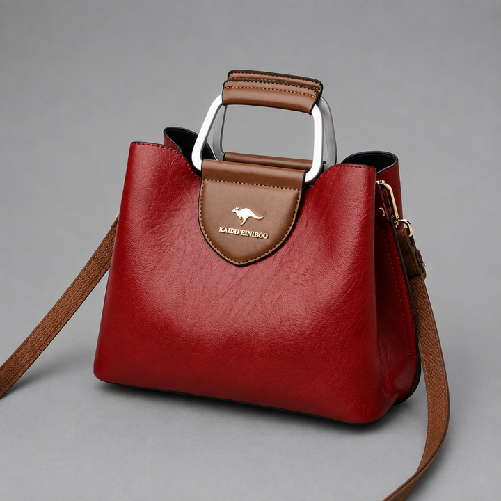 Felizza – Strukturierte Handtasche aus veganem Leder