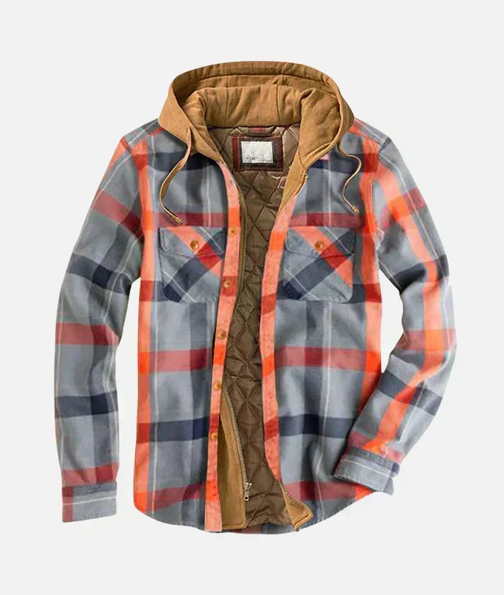 Hudson - Patchwork-Karo-Jacke
