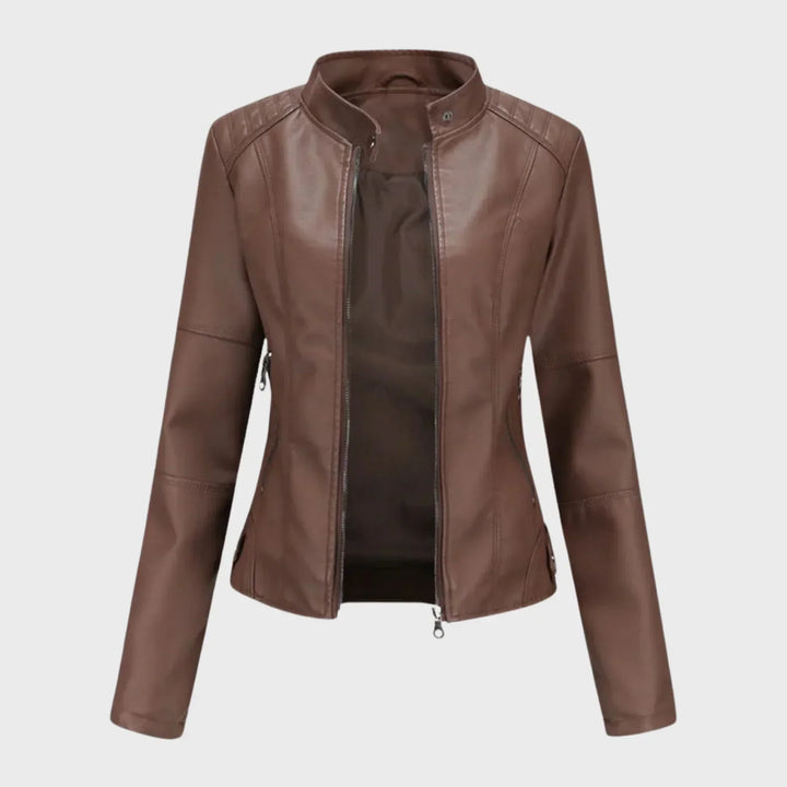 Mabelle – Alltagstaugliche Lederjacke mit zeitloser Eleganz