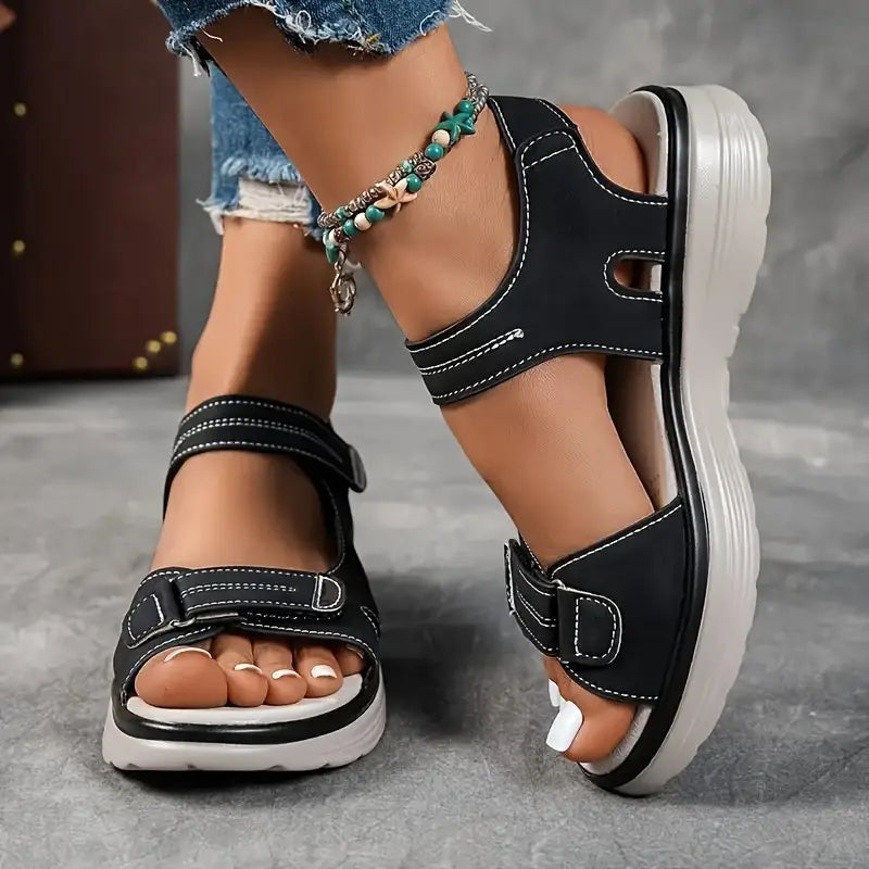 Eira – Orthopädische Keilsandalen