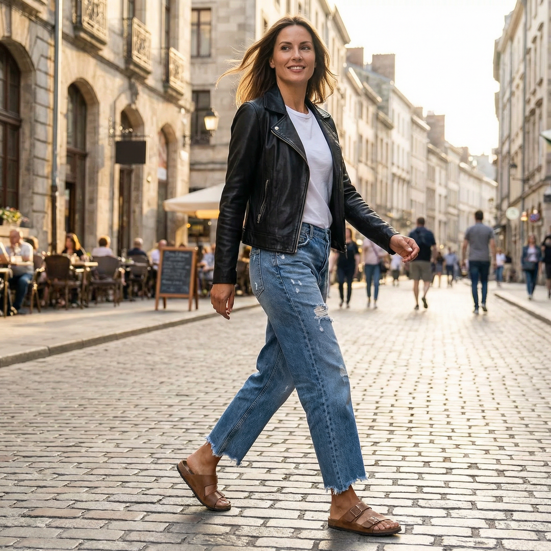 Larra – Retro-Jeans mit verkürztem, geradem Bein