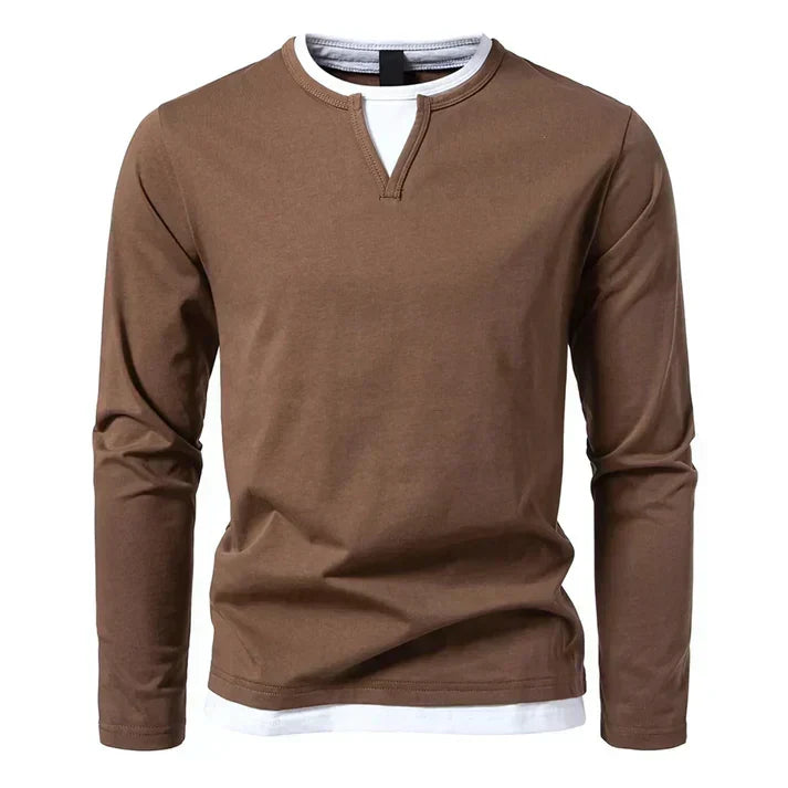 Louise – Langarmshirt aus hochwertiger gekämmter Baumwolle