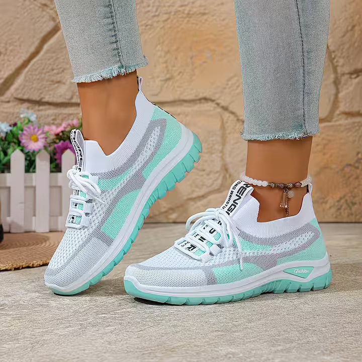 Ria – Atmungsaktive Mesh-Sneaker mit Farbverlauf