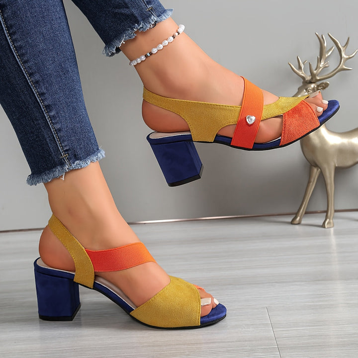 Adelaide – Orthopädische Komfort-Blockabsatzschuhe