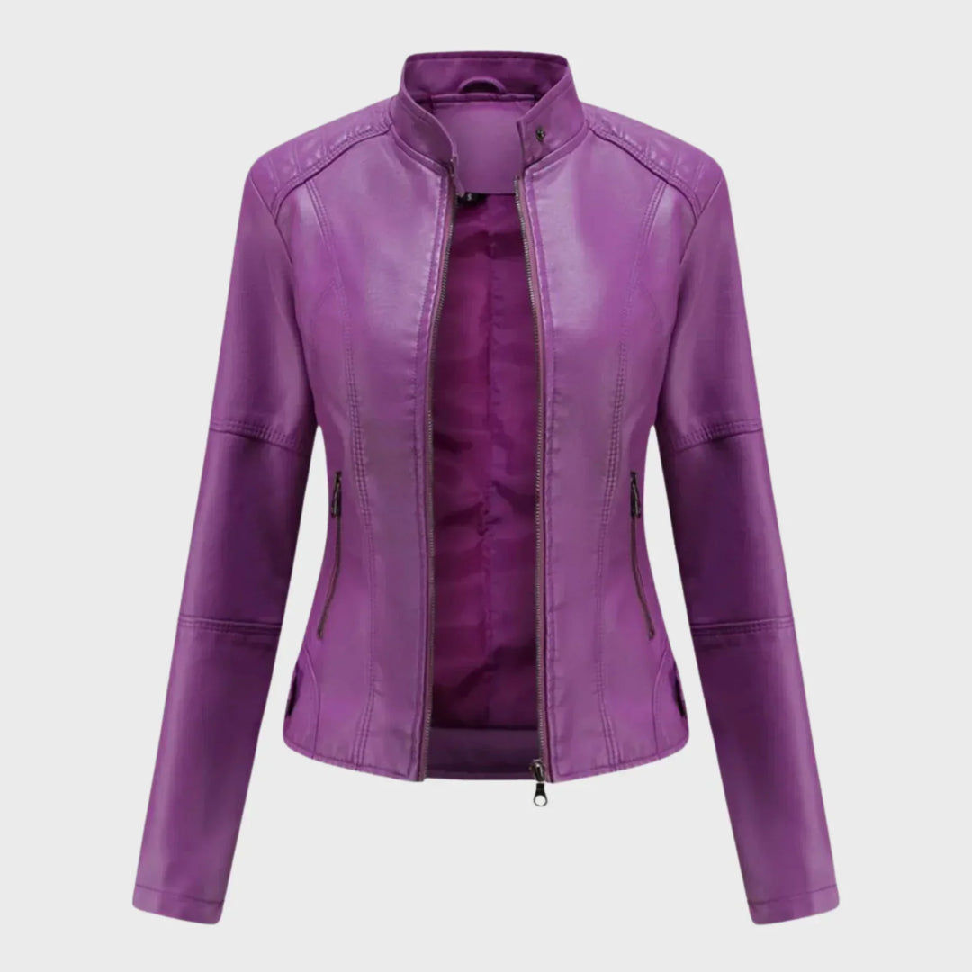 Mabelle – Alltagstaugliche Lederjacke mit zeitloser Eleganz