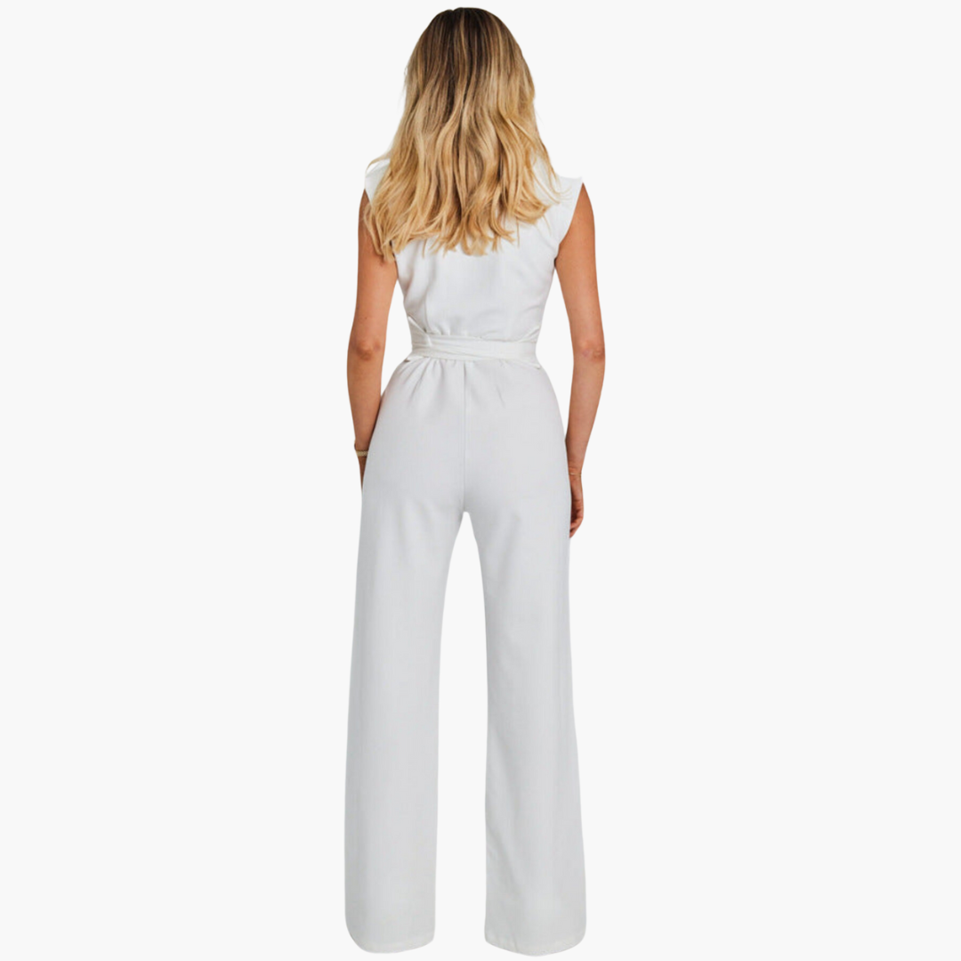Zara | Langer Jumpsuit mit weitem Bein