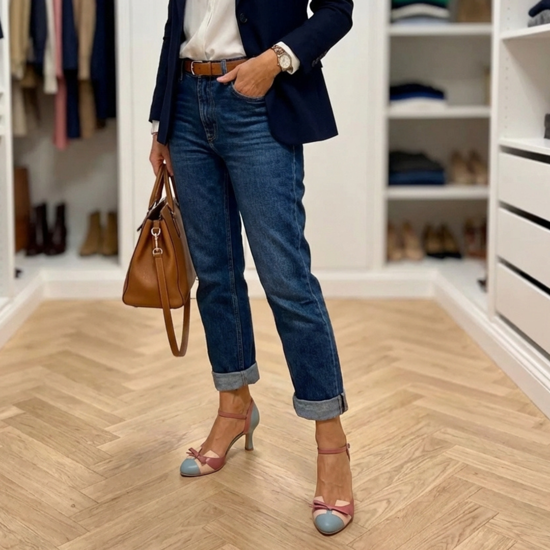 Rika - Vintage orthopädische Pumps mit Stütze