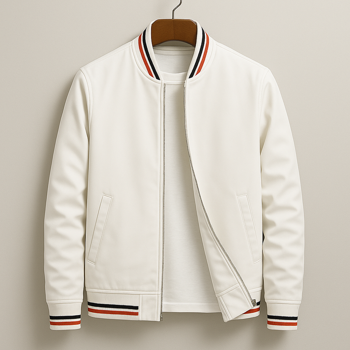 Elliot – Gestreifte Bomberjacke für einen lässigen Alltags-Look