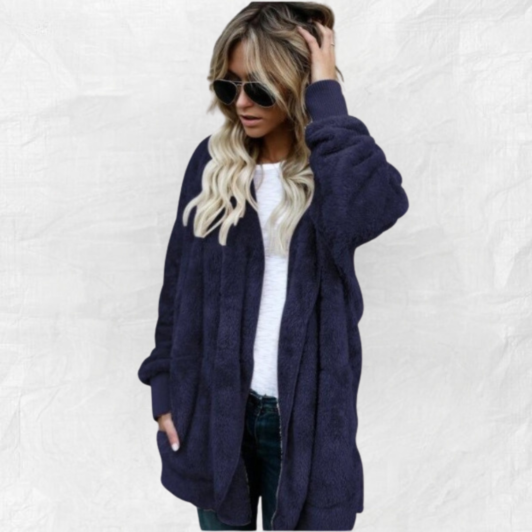 Ally | Doppelfleece-Cardigan