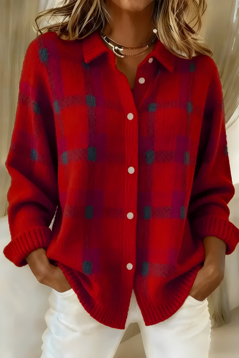 Saylor – Gemütliche Strickjacke mit offener Front