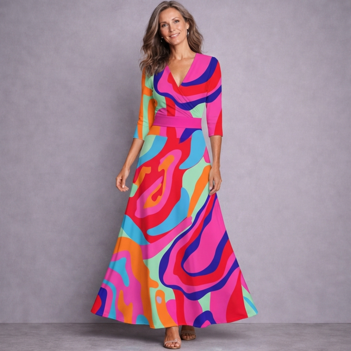 Marga – Elegantes Maxikleid