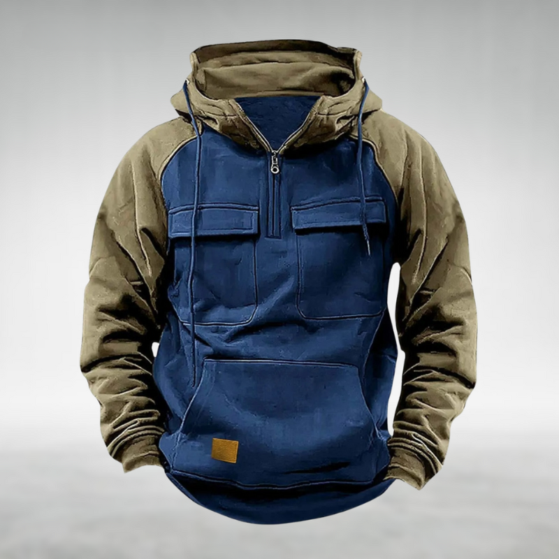 Wille – Multifunktionaler Hoodie mit Taschen
