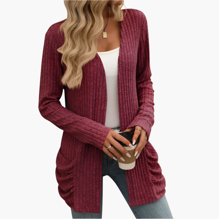Violett | Strickjacke