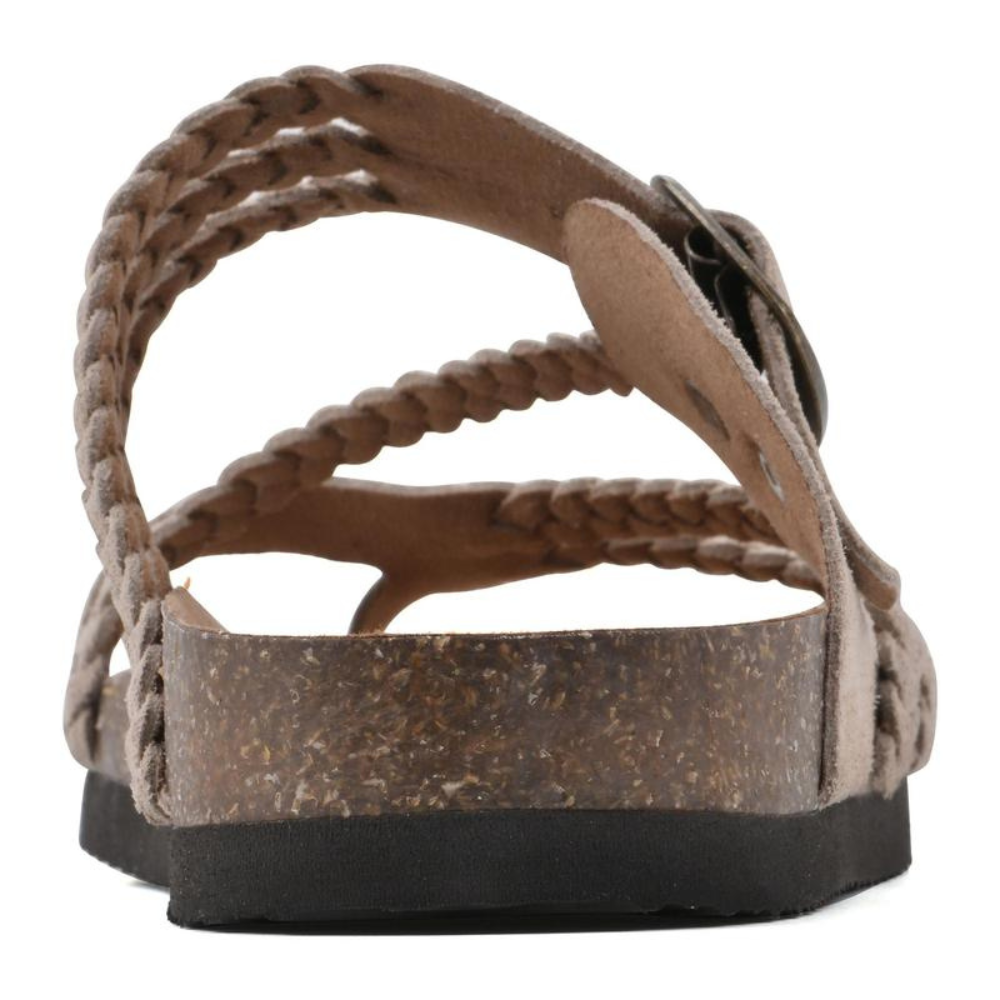 Charie – Komfort-Sandalen aus geflochtenem Kork