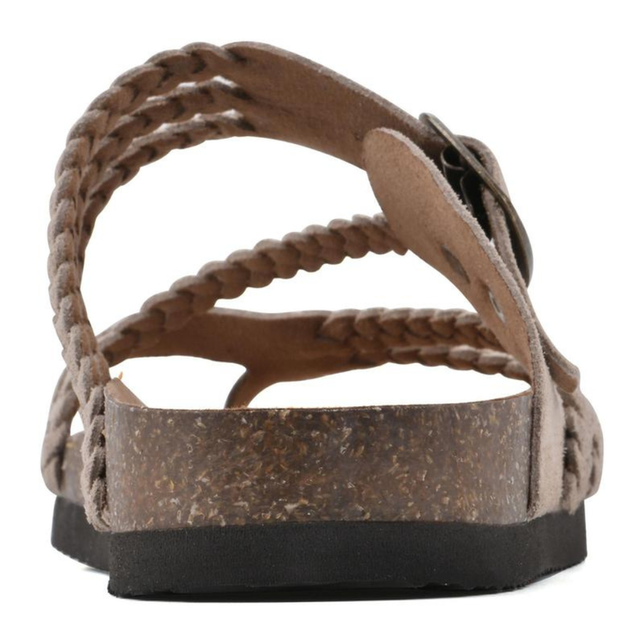 Charie – Komfort-Sandalen aus geflochtenem Kork
