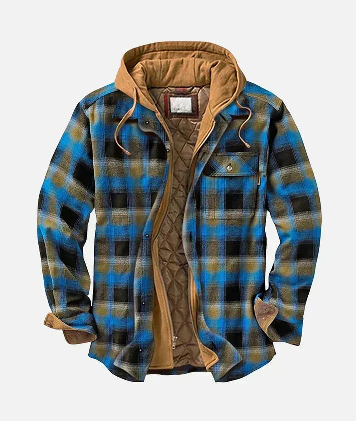 Hudson - Patchwork-Karo-Jacke