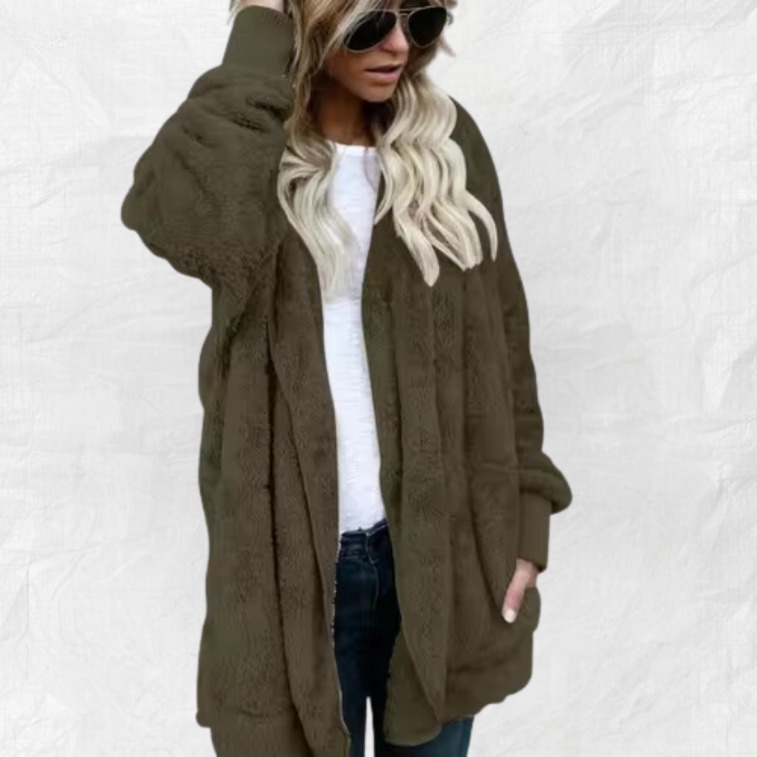 Ally | Doppelfleece-Cardigan