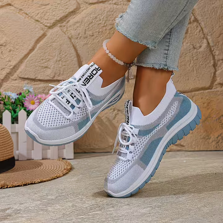 Ria – Atmungsaktive Mesh-Sneaker mit Farbverlauf