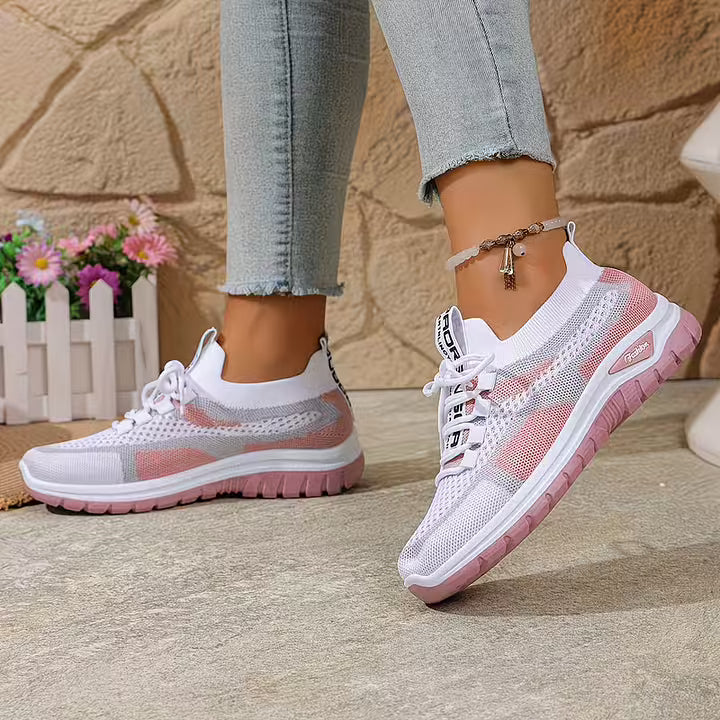 Ria – Atmungsaktive Mesh-Sneaker mit Farbverlauf