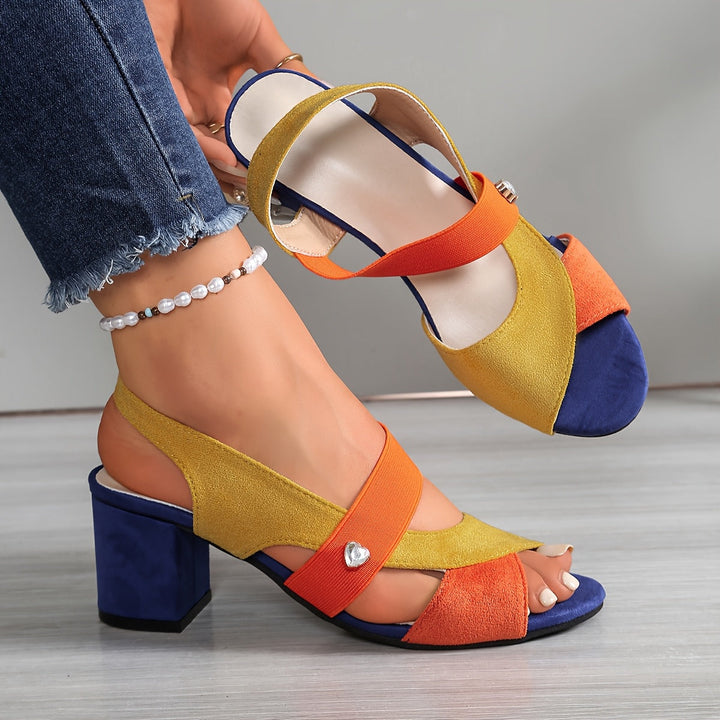 Adelaide – Orthopädische Komfort-Blockabsatzschuhe