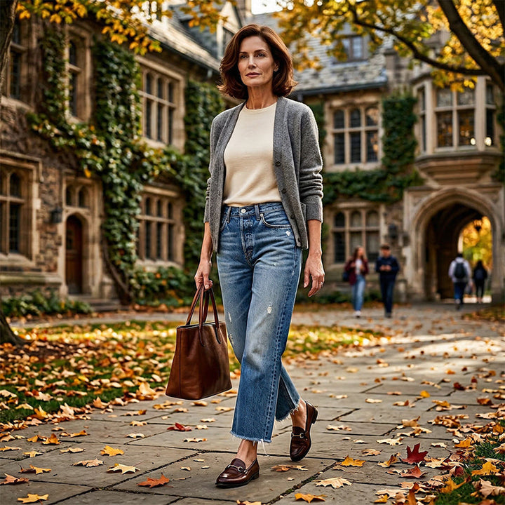 Larra – Retro-Jeans mit verkürztem, geradem Bein