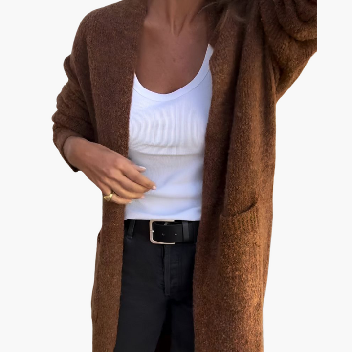 Holly | Legere Strickjacke mit Taschen