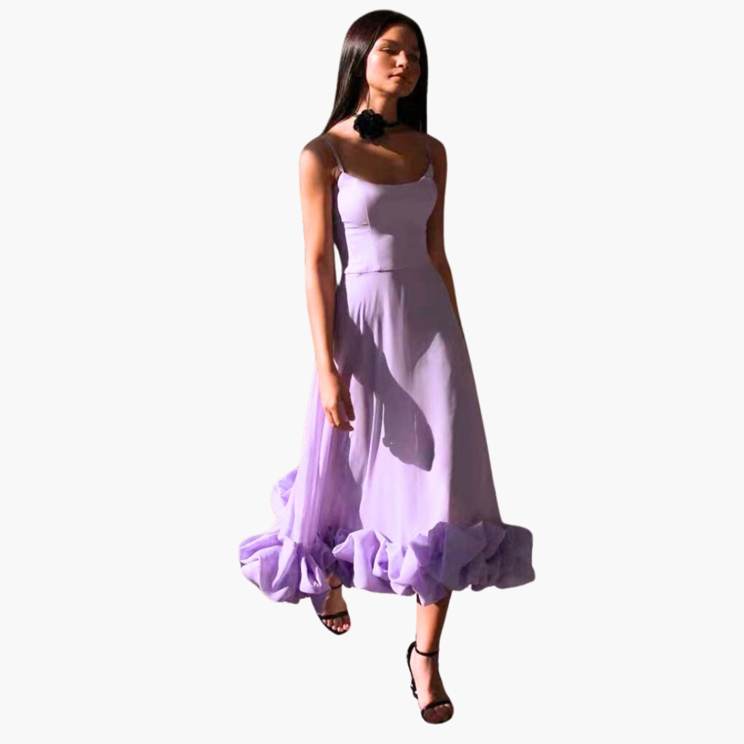 Iris | Elegantes fließendes Kleid