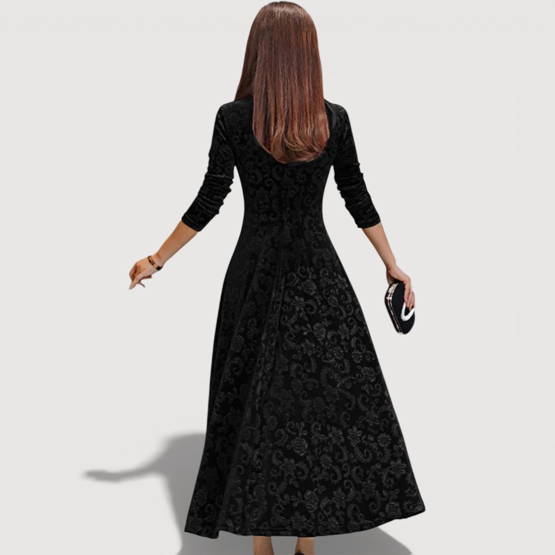 Sia - Elegantes Samtkleid