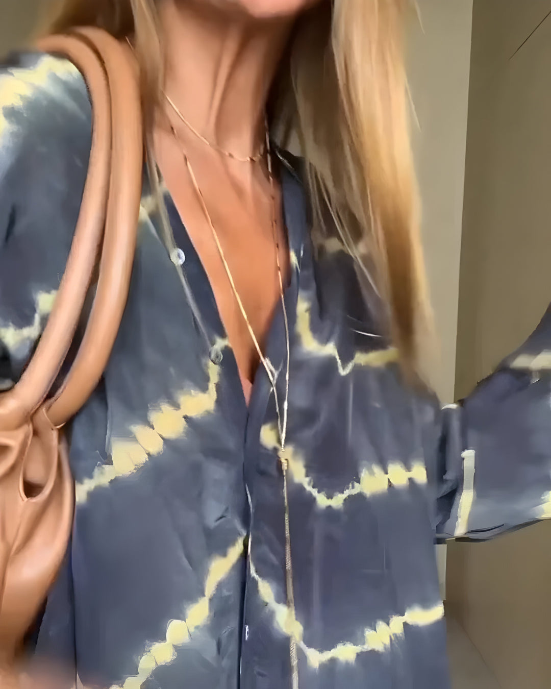 Oriana – Böhmisches gestreiftes Maxikleid
