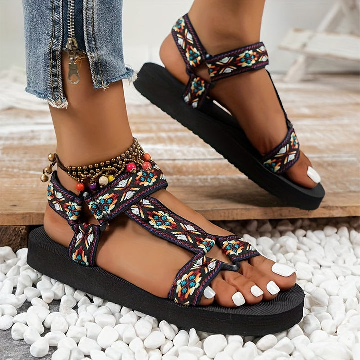 Mylene – Orthopädische Ledersandalen für ganztägigen Halt