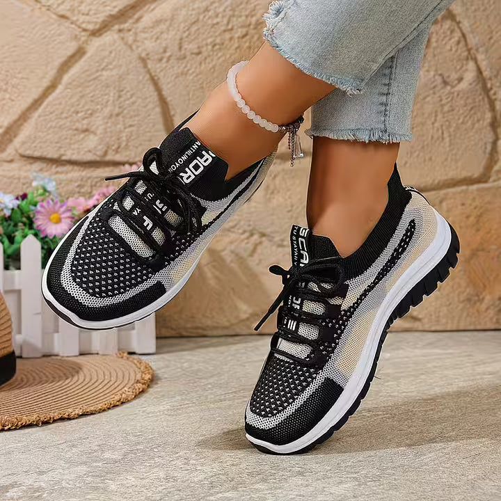 Ria – Atmungsaktive Mesh-Sneaker mit Farbverlauf