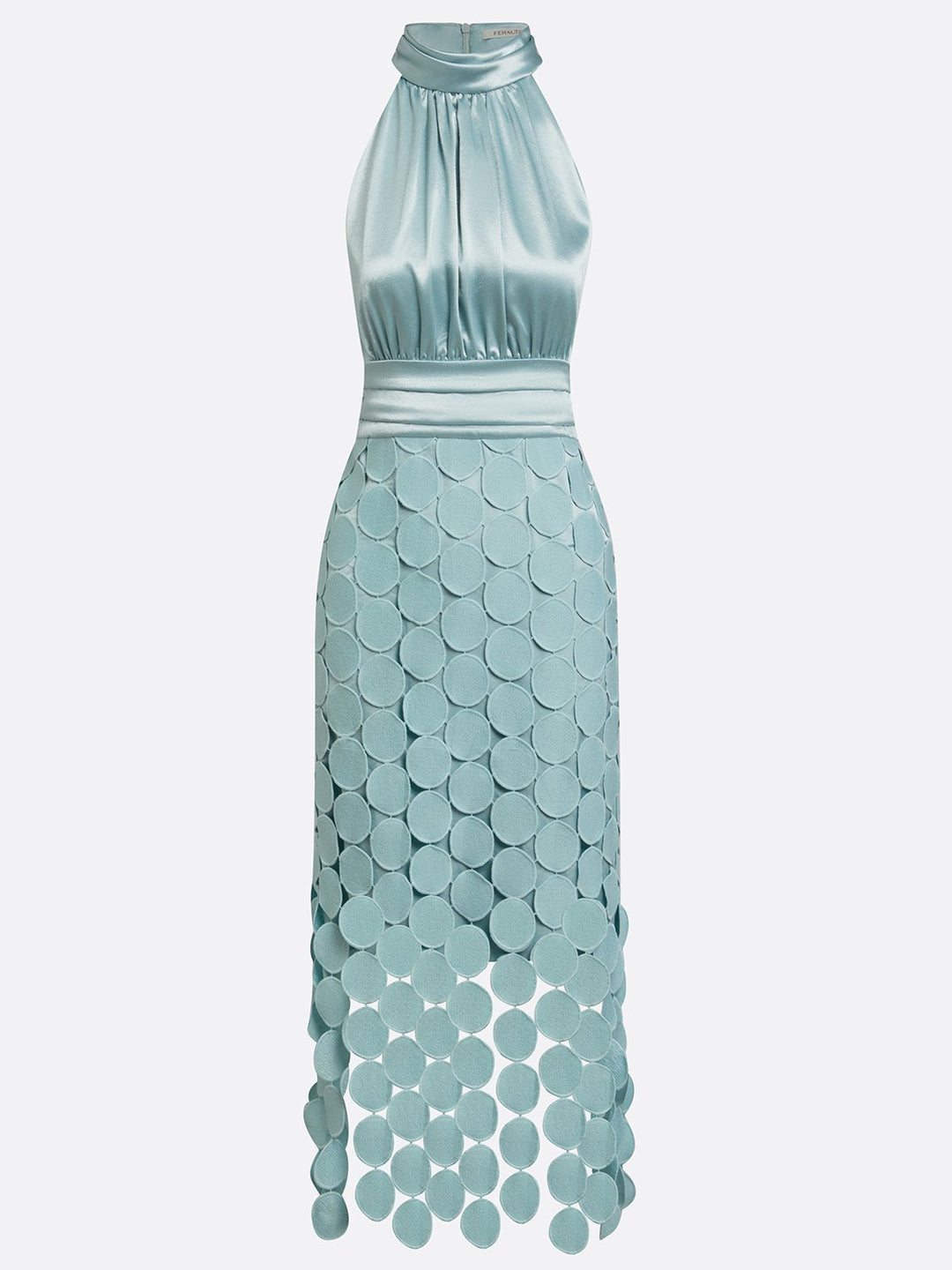 Amanda - Elegantes Neckholder-Midikleid