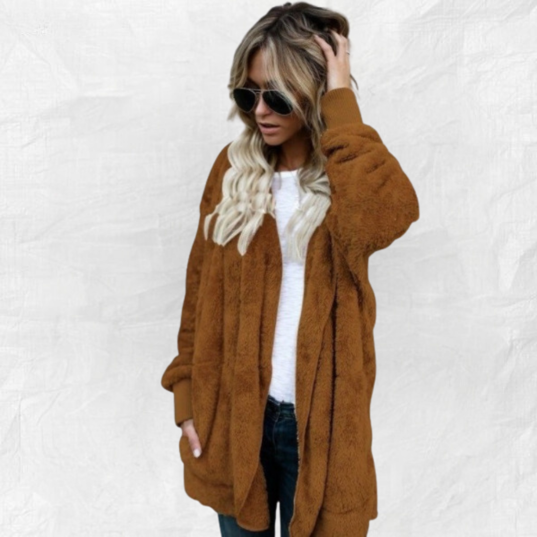 Ally | Doppelfleece-Cardigan