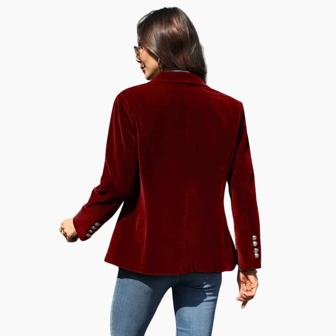 Maya | Eleganter Retro-Blazer einreihig