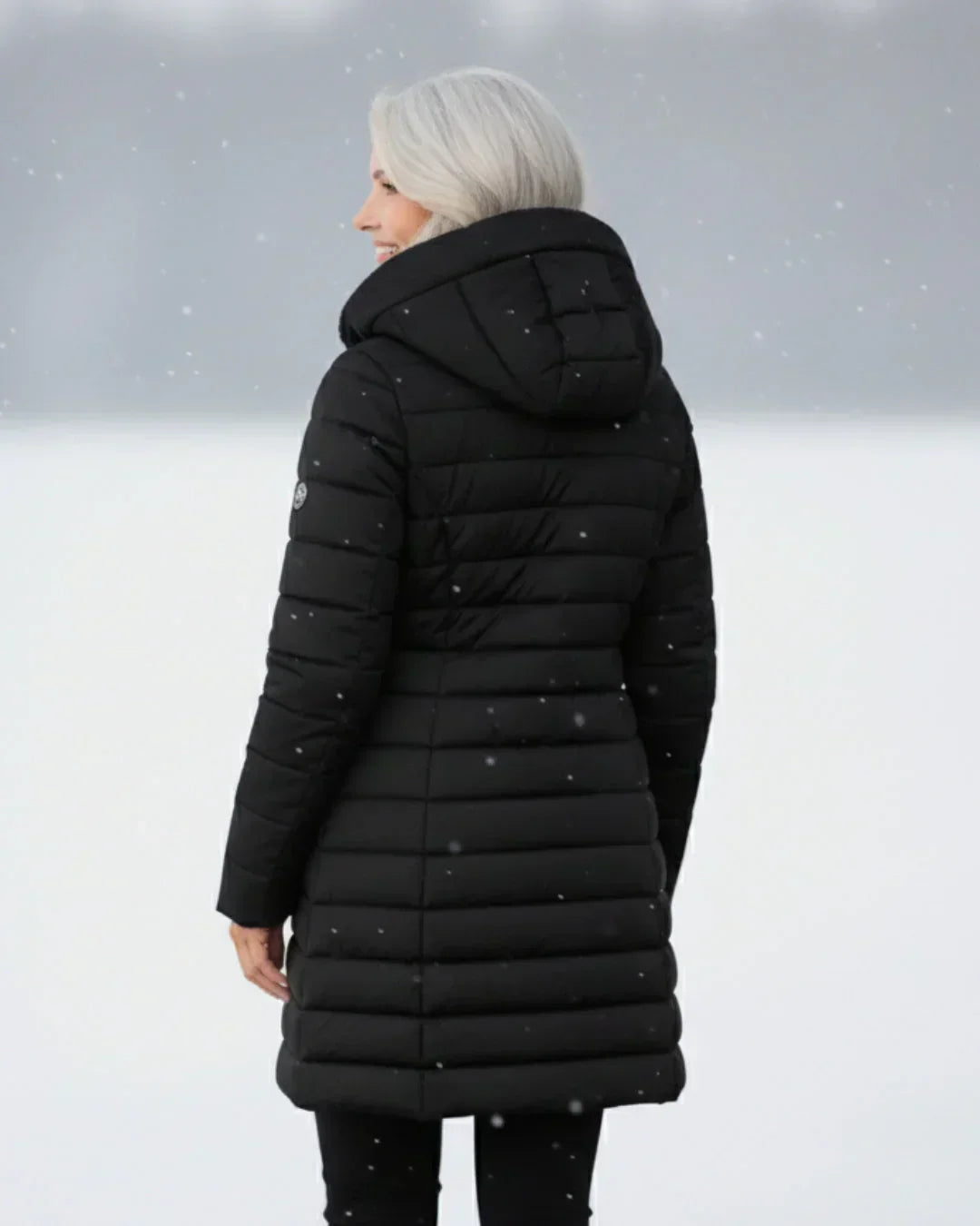 Nicole - Warme Winterjacke mit Kapuze