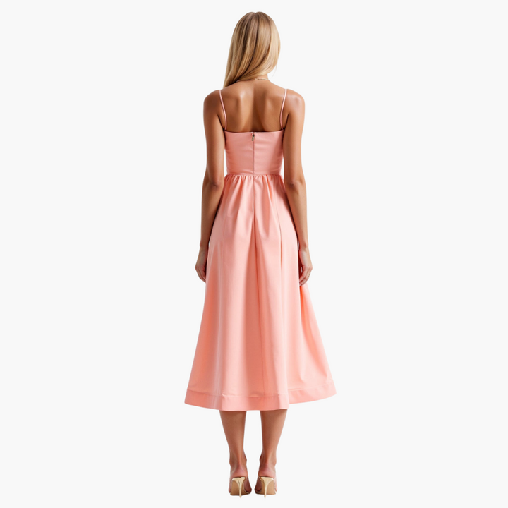Isabella | Fließendes Midikleid