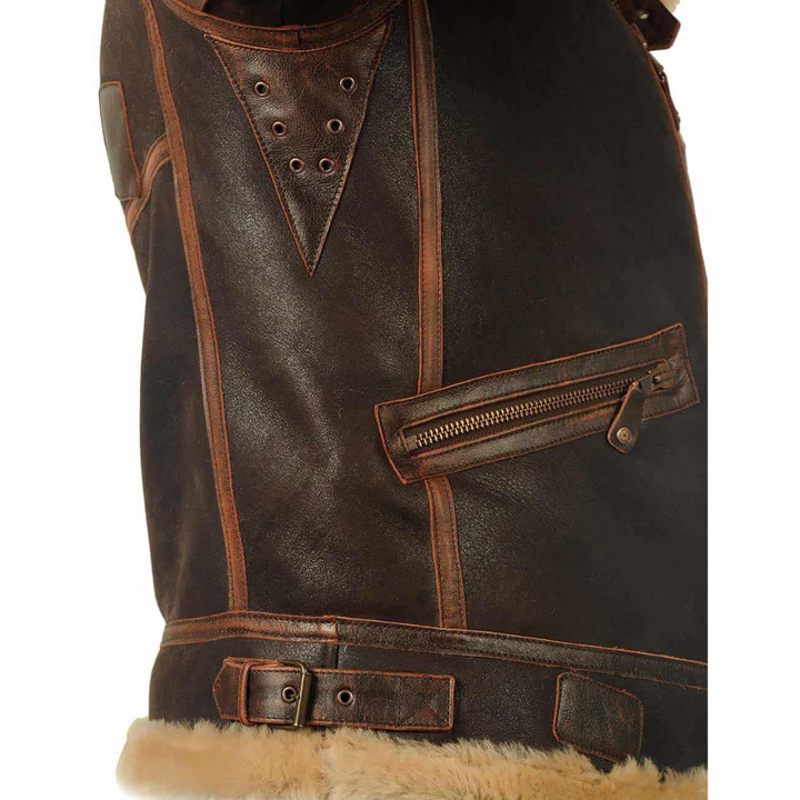 Mavy – Klassische warme Pilotenjacke