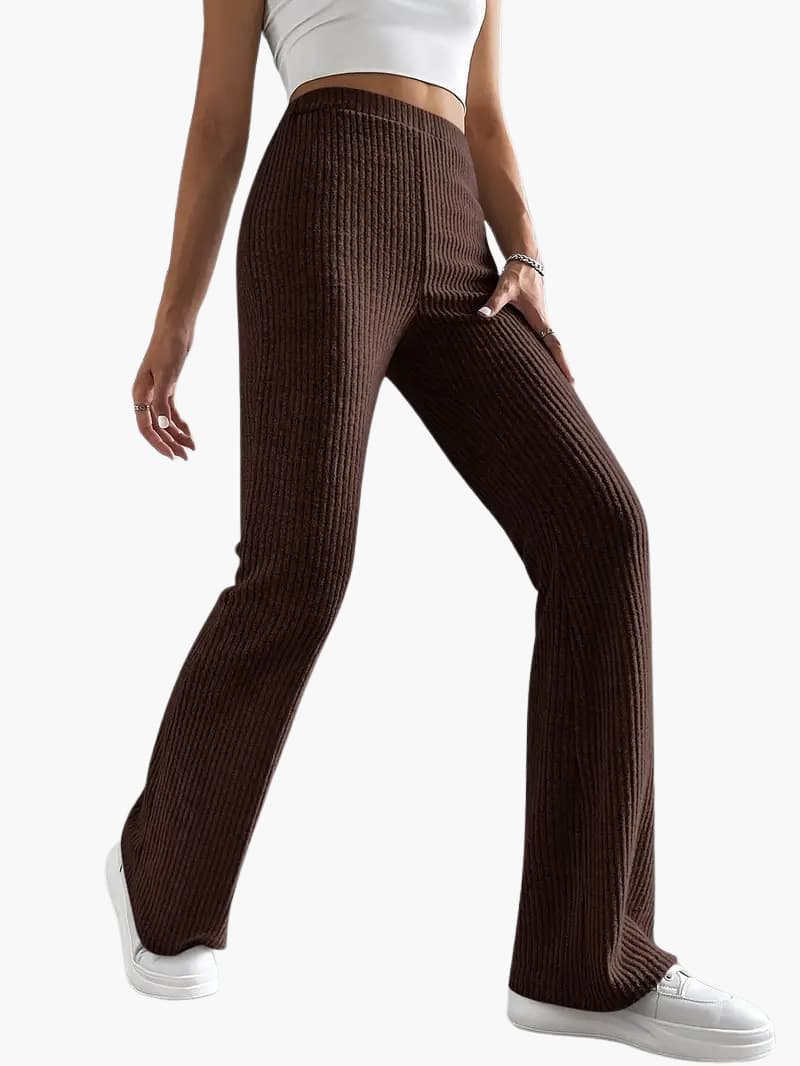 Jade | Lässige Hose mit hoher Taille