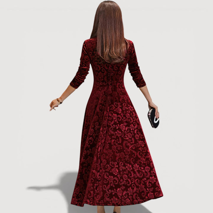 Sia - Elegantes Samtkleid