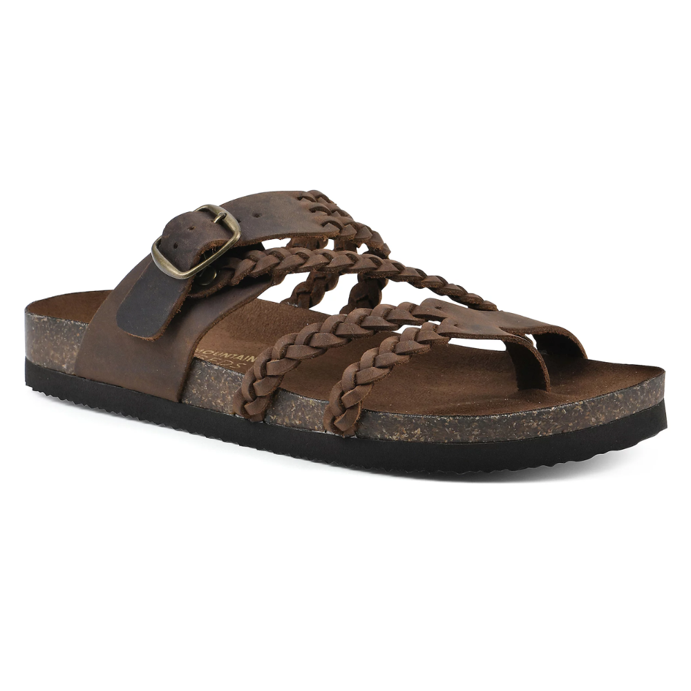Charie – Komfort-Sandalen aus geflochtenem Kork