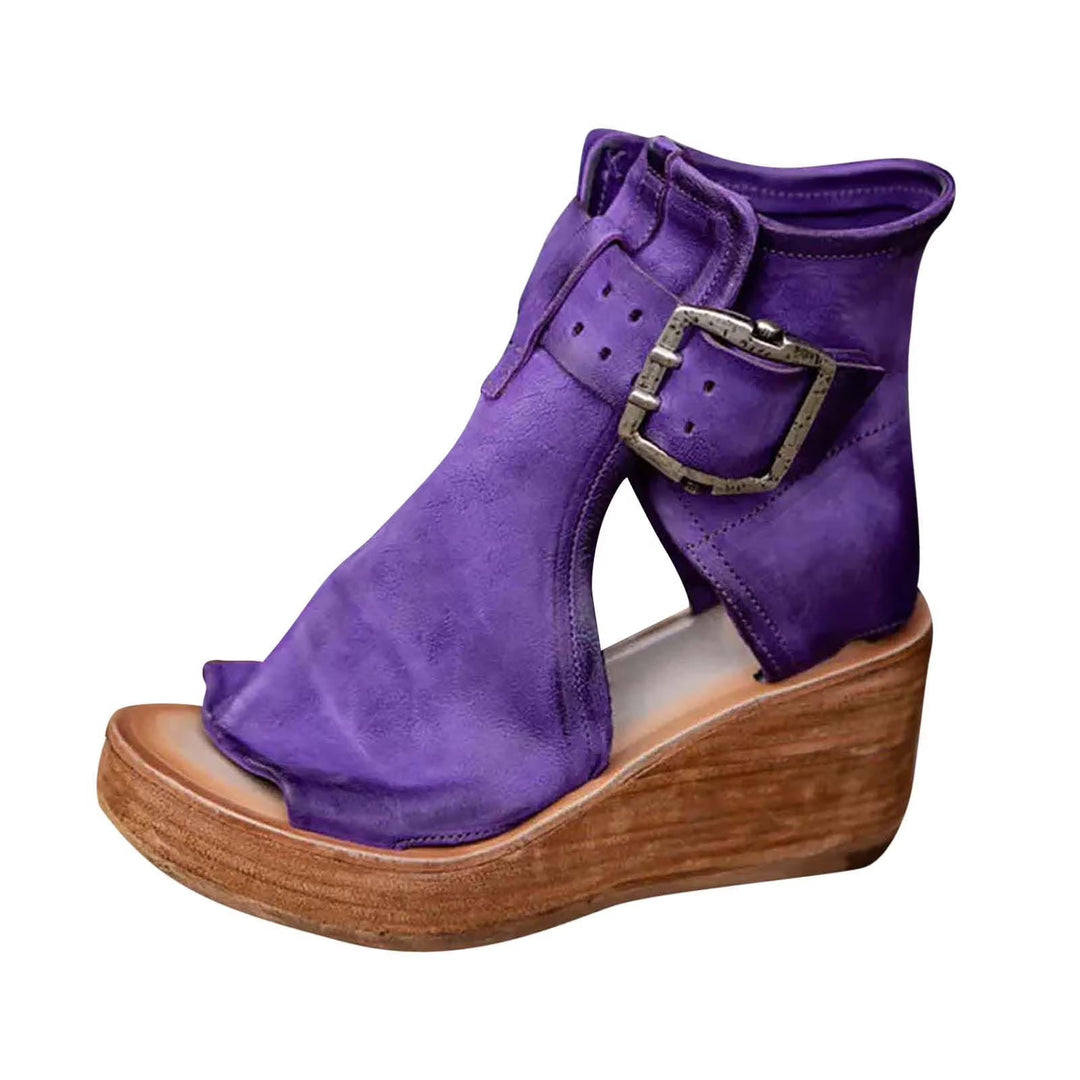 Jiana - Handgefertigte Sandalen aus Öko-Leder