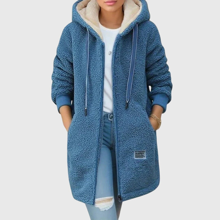 Vanie – Weiche Fleecejacke mit Kapuze