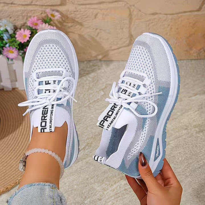 Ria – Atmungsaktive Mesh-Sneaker mit Farbverlauf