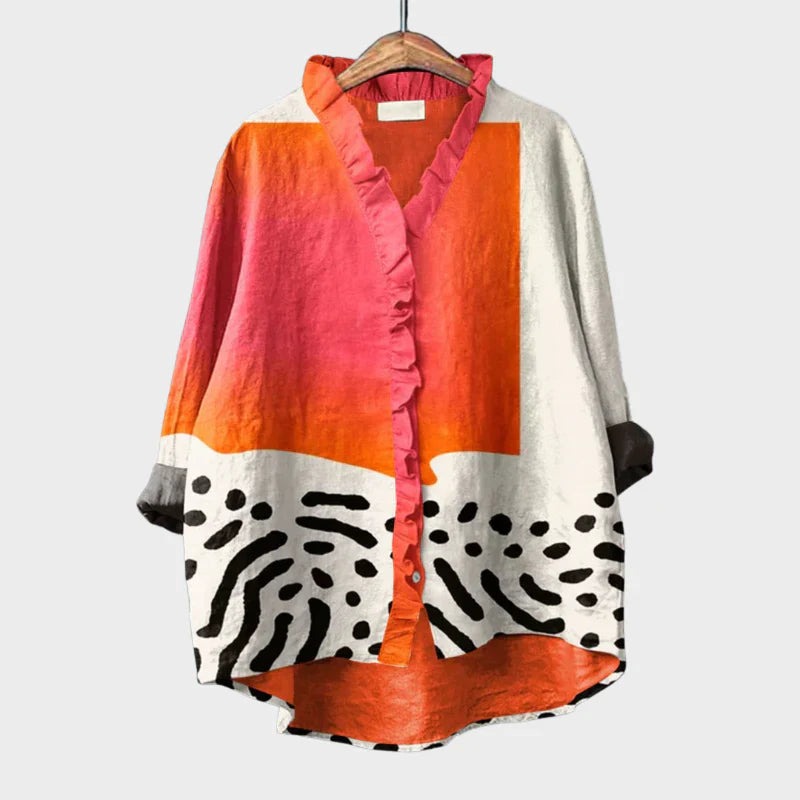 Brielle – Legere bedruckte Bluse