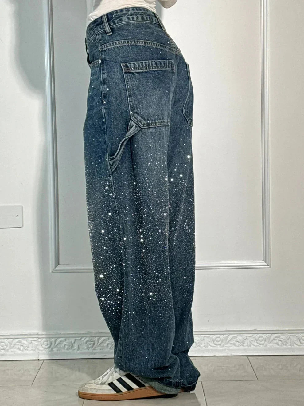 Tesse – Balloon Denim Pants für mühelose Bewegungsfreiheit