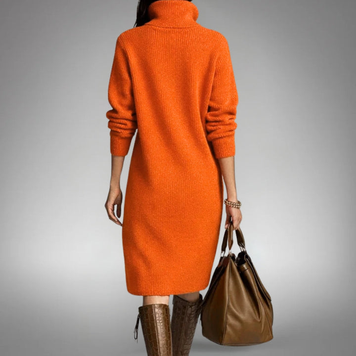 Elona - Elegantes Midi-Kleid